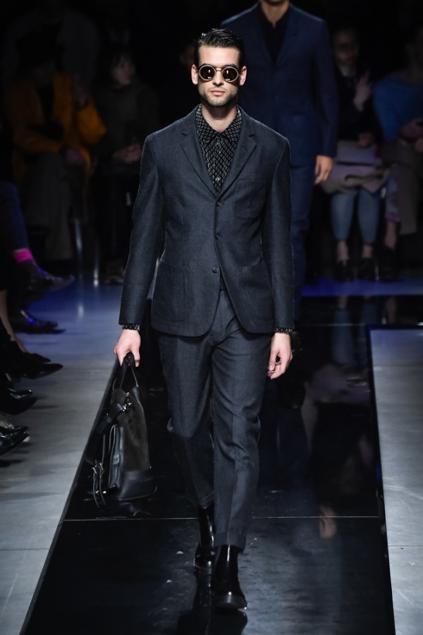 ジョルジオ アルマーニ(Giorgio Armani) 2019-20年秋冬メンズコレクション  - 写真37