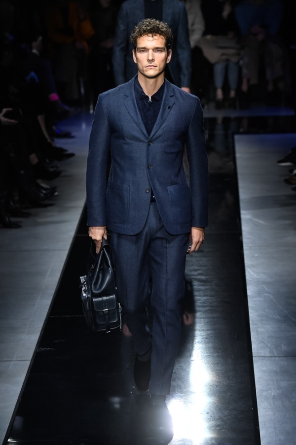 ジョルジオ アルマーニ(Giorgio Armani) 2019-20年秋冬メンズコレクション  - 写真38