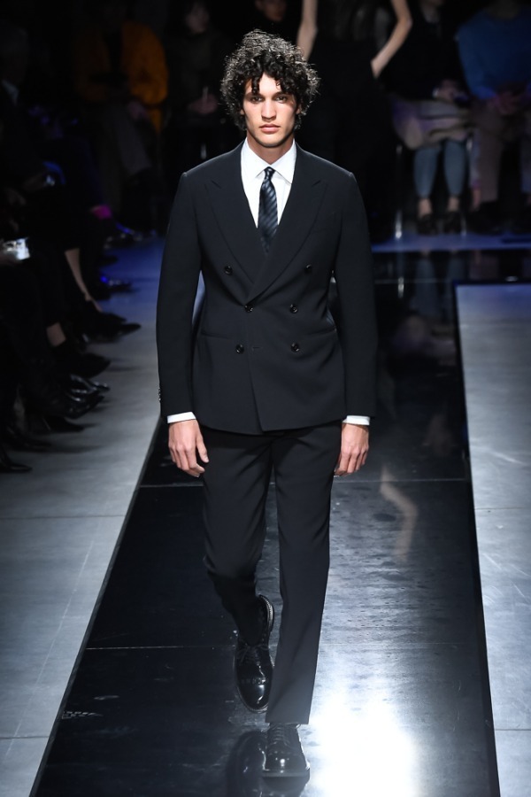 ジョルジオ アルマーニ(Giorgio Armani) 2019-20年秋冬メンズコレクション  - 写真45