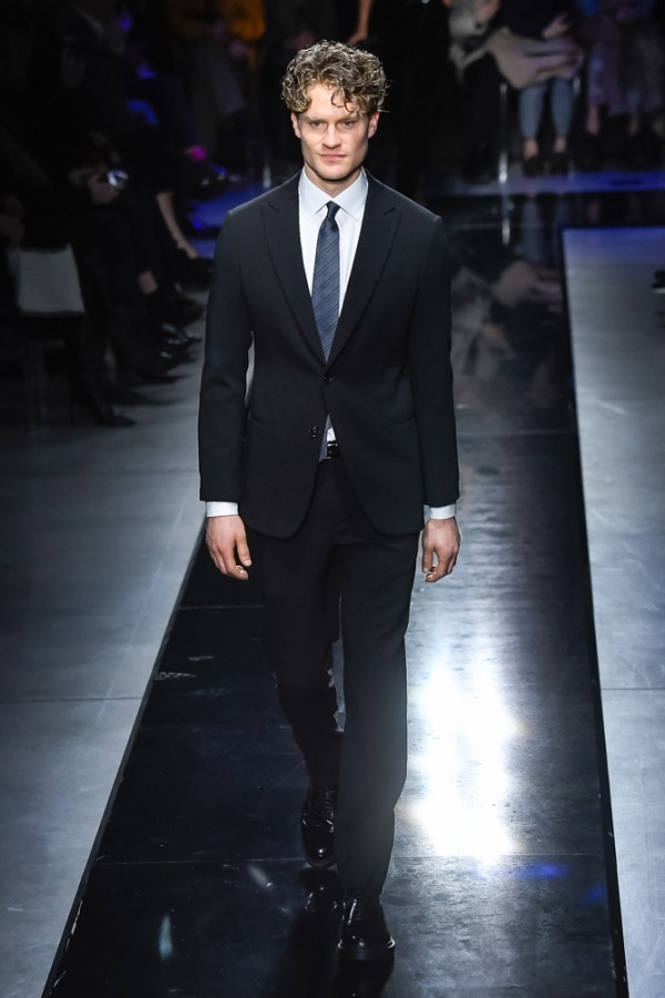 ジョルジオ アルマーニ(Giorgio Armani) 2019-20年秋冬メンズコレクション  - 写真49