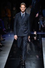 ジョルジオ アルマーニ 2019年秋冬メンズコレクション - ブルーに学ぶダンディズム｜写真5