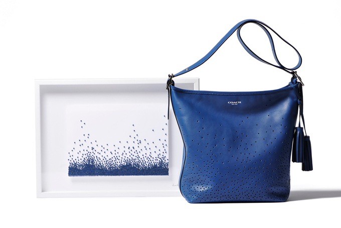 N.ハリ尾花、TAO、エリイ、竹下玲奈らによるCOACHカスタマイズバッグがヤフオクにチャリティ出品 | 写真