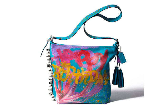 N.ハリ尾花、TAO、エリイ、竹下玲奈らによるCOACHカスタマイズバッグがヤフオクにチャリティ出品 | 写真