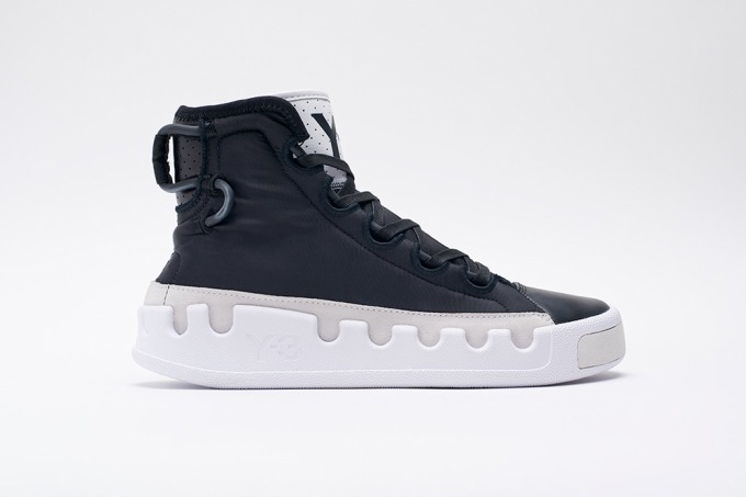 Y-3 KASABARU adidasハイカットスニーカー黒27.5cm