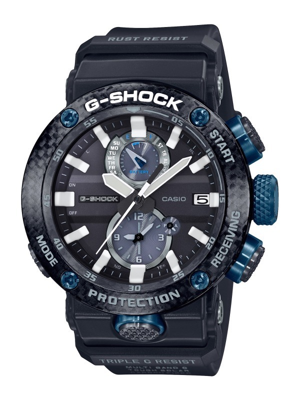 G-SHOCKから、高強度×最軽量のグラビティーマスター新作腕時計、ブラック基調の2色｜写真6