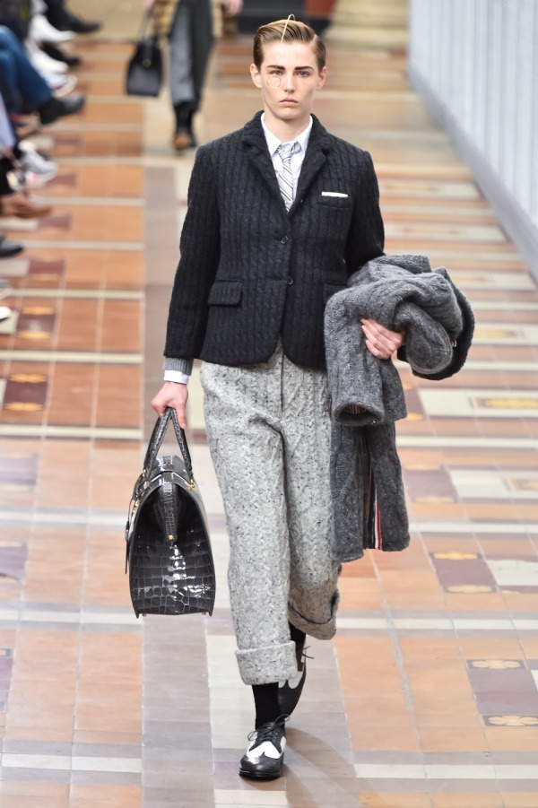 トム ブラウン(THOM BROWNE) 2019-20年秋冬ウィメンズ&メンズコレクション シルエット - 写真14