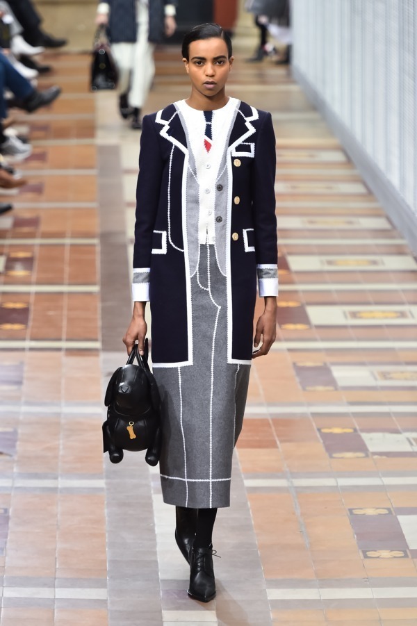 トム ブラウン(THOM BROWNE) 2019-20年秋冬ウィメンズ&メンズコレクション シルエット - 写真22