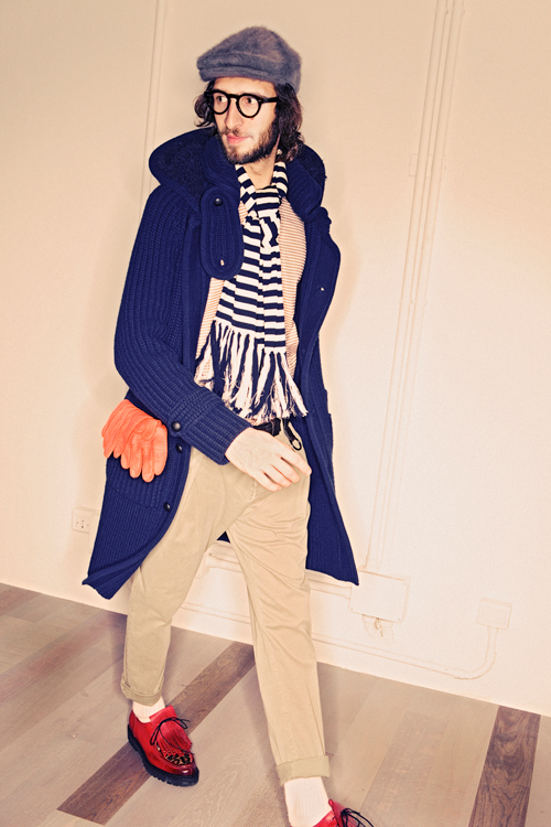 アンドレア ポンピリオ 2012-13年秋冬 ｜male ダッフルコート