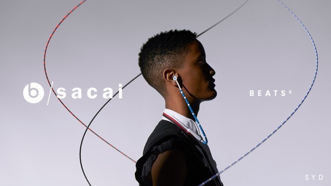 sacai×ビーツ・バイ・ドクタードレのイヤフォン、ビーズを付替え