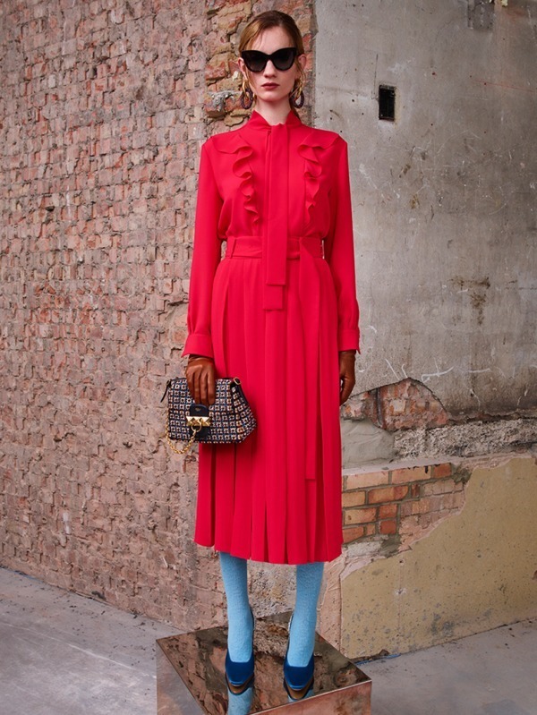 マルベリー(MULBERRY) 2019-20年秋冬ウィメンズコレクション シルエット - 写真29