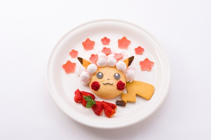 ポケモンカフェ1周年記念の限定メニュー、“桜アフロ”のピカチュウケーキやフシギダネの野菜バーガーほか｜写真2