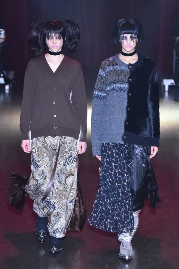 ジュンヤ ワタナベ(JUNYA WATANABE) 2019-20年秋冬ウィメンズコレクション シルエット - 写真18