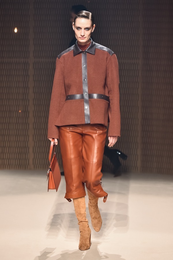 エルメス(HERMÈS) 2019-20年秋冬ウィメンズコレクション シルエット - 写真14