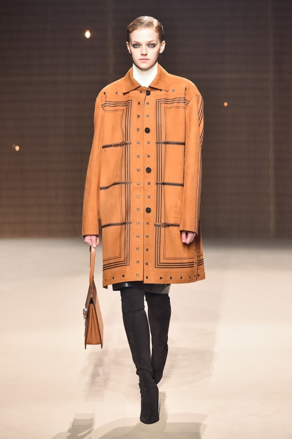 エルメス(HERMÈS) 2019-20年秋冬ウィメンズコレクション シルエット - 写真18