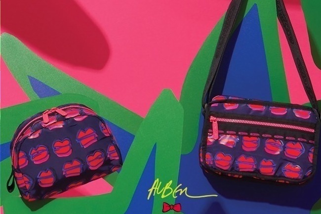 アルベール・エルバス × レスポートサック新作バッグ、手描き風リップ＆スターのトートやウエストバッグ