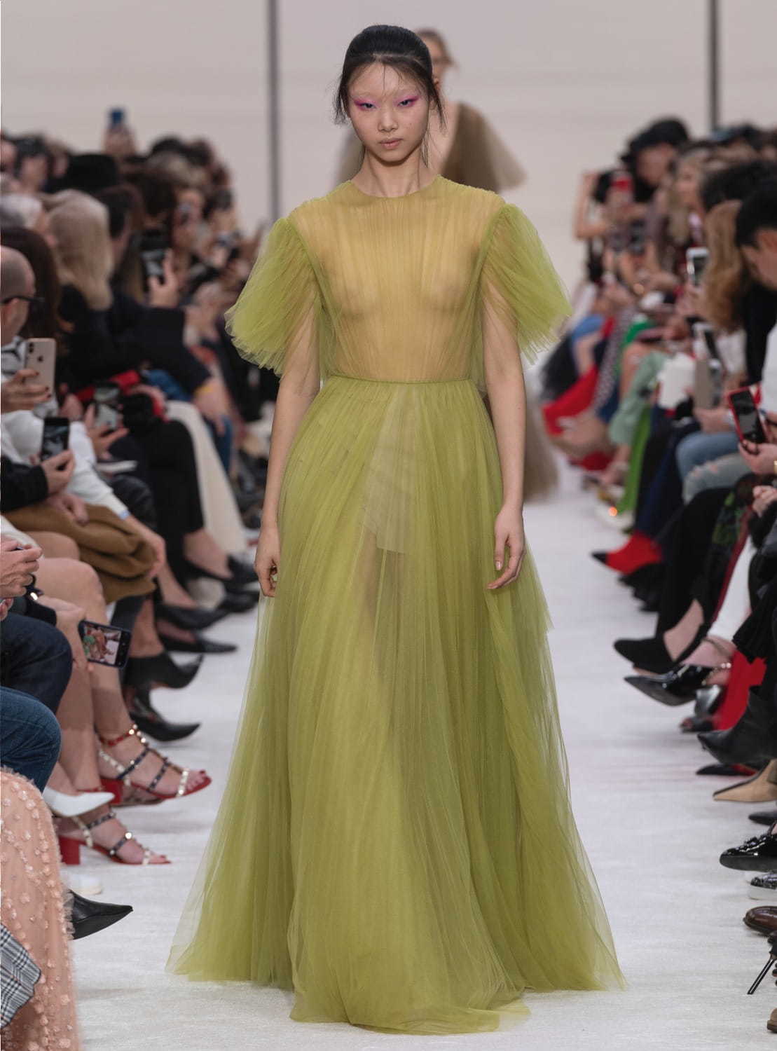 ヴァレンティノ(VALENTINO) 2019-20年秋冬ウィメンズコレクション シルエット - 写真60