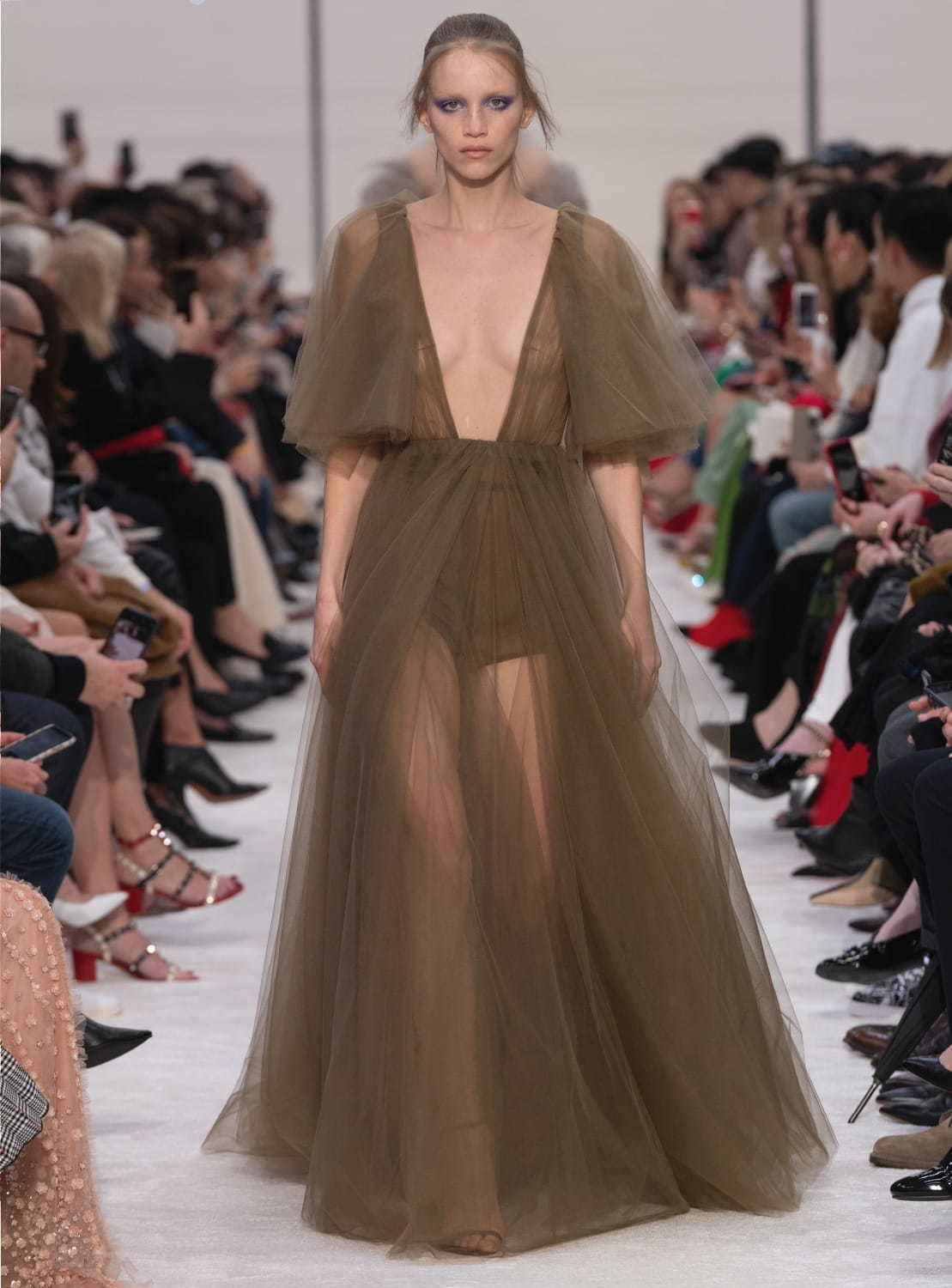 ヴァレンティノ(VALENTINO) 2019-20年秋冬ウィメンズコレクション シルエット - 写真61