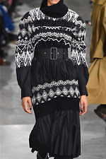 sacai 2019年秋冬コレクション - 寒い季節の味方、プレイフルなボリュームアウター｜写真14