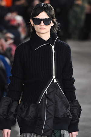 sacai 2019年秋冬コレクション - 寒い季節の味方、プレイフルなボリュームアウター｜写真8