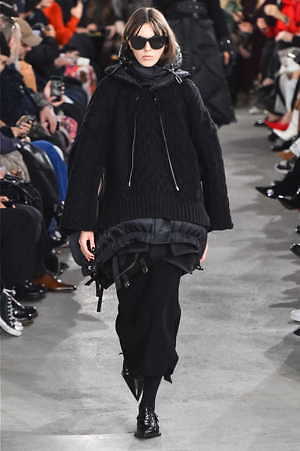 sacai 2019年秋冬コレクション - 寒い季節の味方、プレイフルなボリュームアウター｜写真9