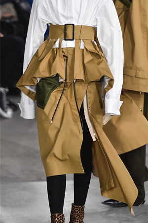 sacai 2019年秋冬コレクション - 寒い季節の味方、プレイフルなボリュームアウター｜写真24