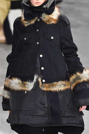 sacai 2019年秋冬コレクション - 寒い季節の味方、プレイフルなボリュームアウター｜写真34