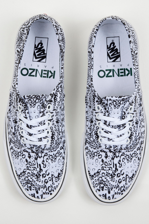 KENZO×VANSのコラボ第3弾は、マーブルとグレーププリントのオーセンティックとスリッポン｜写真5