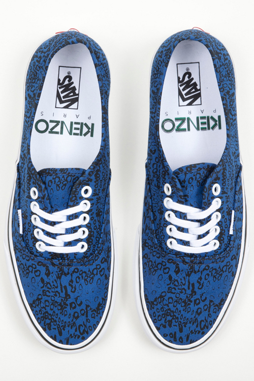 KENZO×VANSのコラボ第3弾は、マーブルとグレーププリントのオーセンティックとスリッポン｜写真6