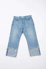 サージ19年春夏デニムパンツ、リメイク風テーパードやオールドブルーのボーイフレンド｜写真3