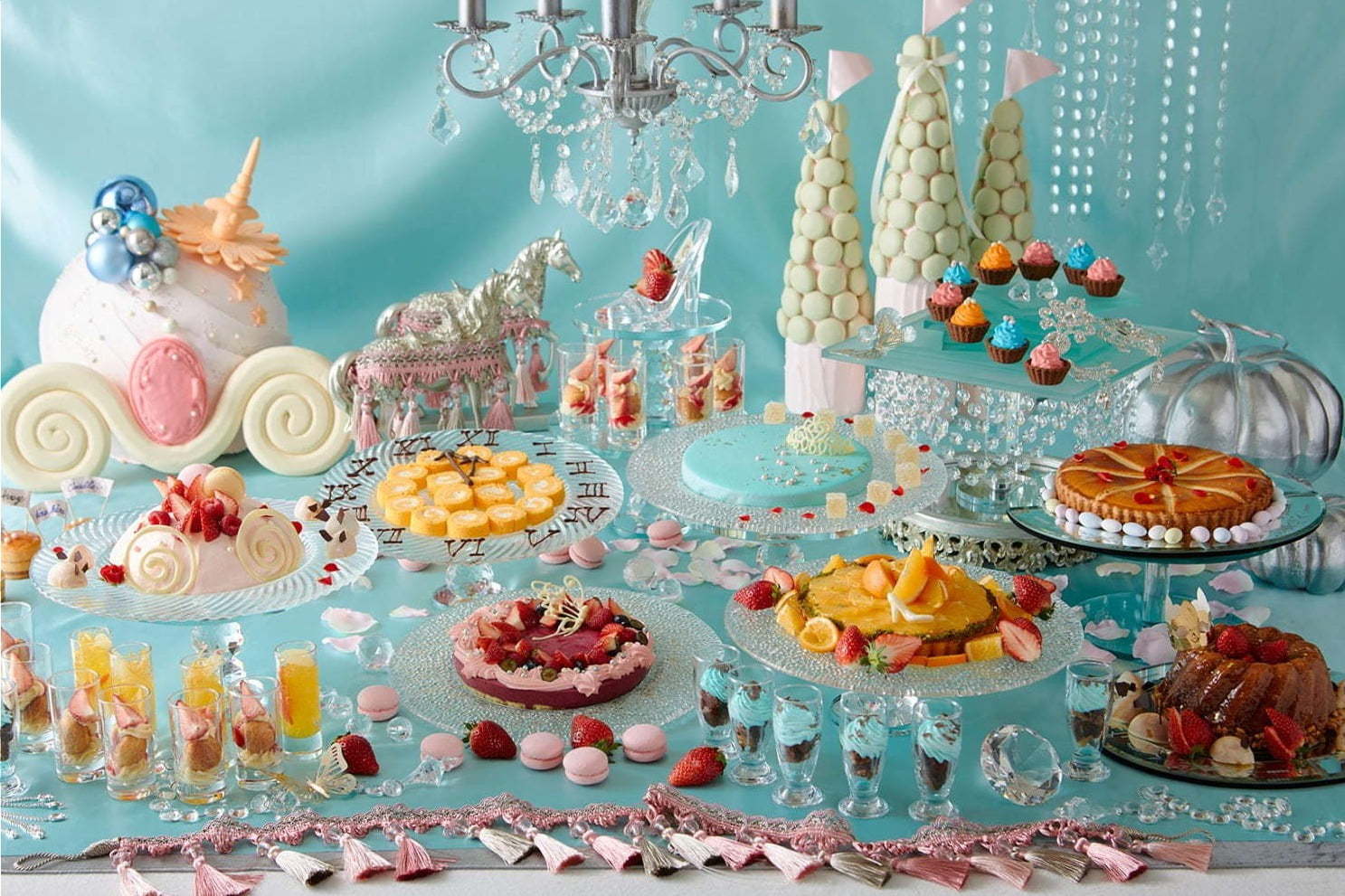 京王プラザホテル「ガラスの国のスイーツブッフェ」