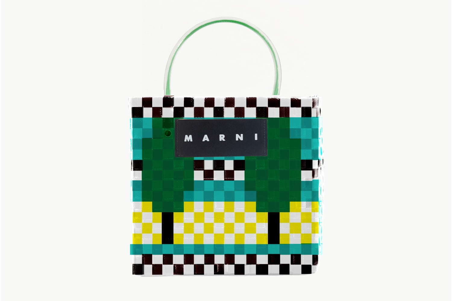 レアMARNI マルニ　表参道オープン限定ピクニックカゴバック