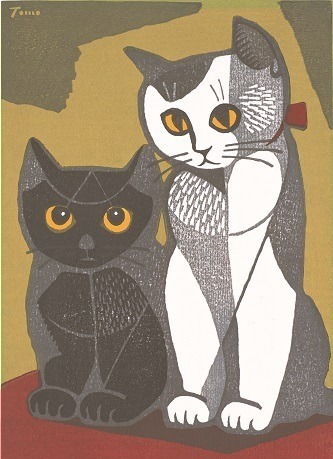 「アートになった猫たち展」日比谷図書文化館で開催 - “猫”を描いた浮世絵や近代美人画約100点｜写真5