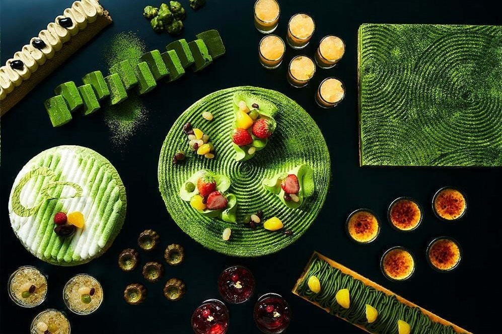 チーズティー｜「お茶スイーツビュッフェ」抹茶・ほうじ茶・煎茶入りスイーツ約25種類、リーガロイヤルホテル(大阪)で