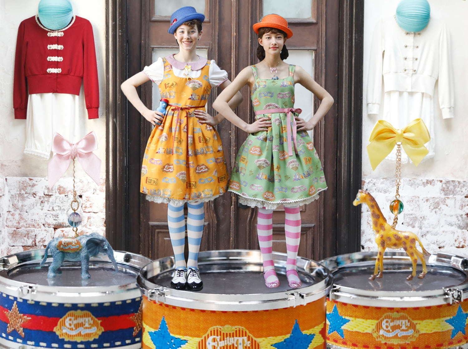 💐ご予約受付中💐 【Emily Temple cute】 🎀Pointes series🎀 ♥︎ワンピース ♥︎キャミソールワンピース  ♥︎スカート color：アイボリー・ピンク・グレー ご予約期間：〜1/26(日) お渡し予定：4月中旬〜下旬 #fraisier #フレジエ  #fraisierhorie #フレジエホリエ 