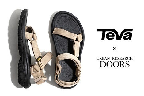 Teva×アーバンリサーチ ドアーズ限定サンダル「ハリケーン XLT 2」爽やかなベージュストラップ
