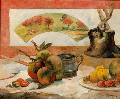 ポール・ゴーガン《扇のある静物》 1889年頃 油彩、カンヴァス オルセー美術館
Paris, musée d