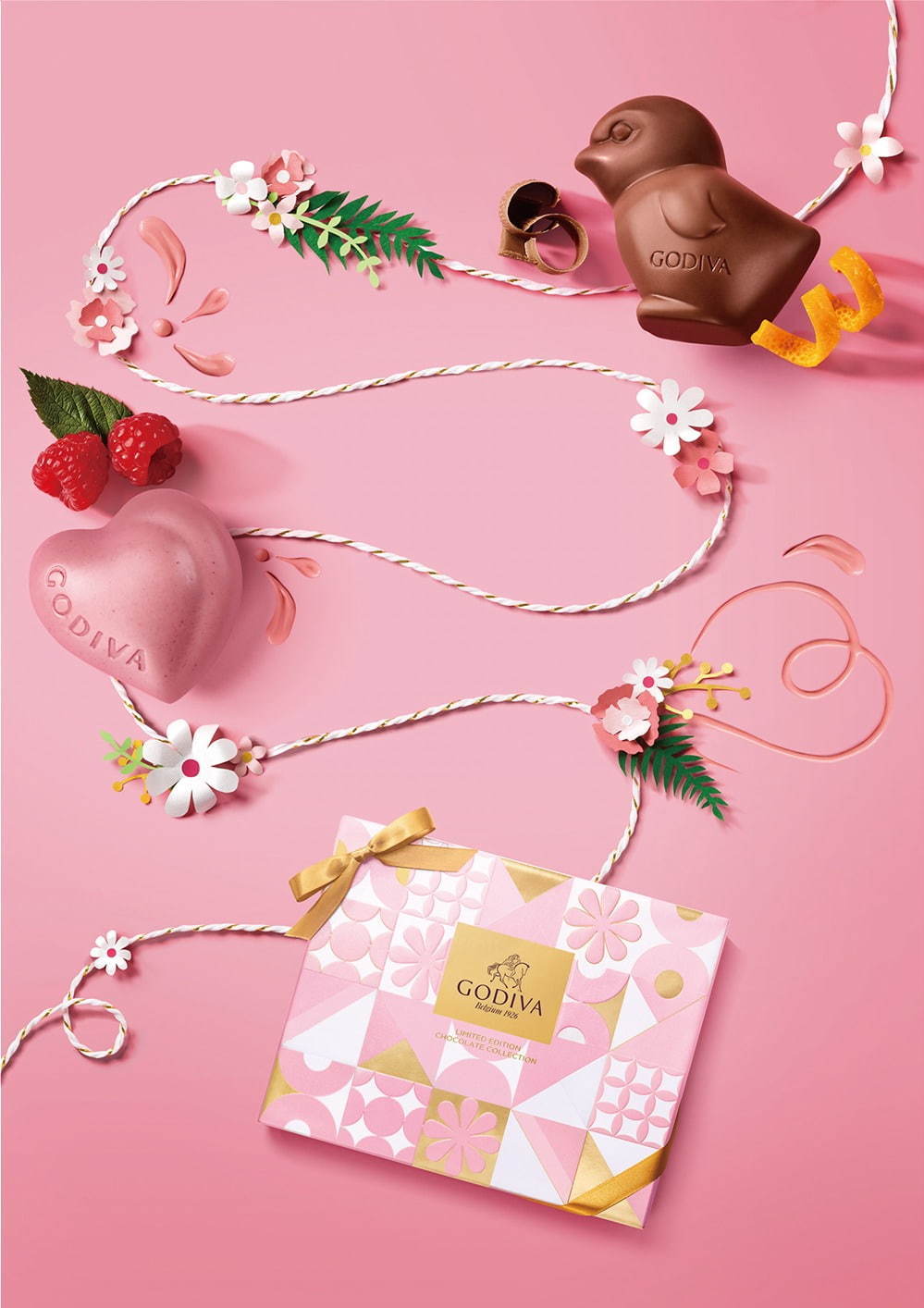 ゴディバ パチパチ ポッピングキャンディーはじけるショコラ ピンクハートのチョコレート限定発売 ファッションプレス