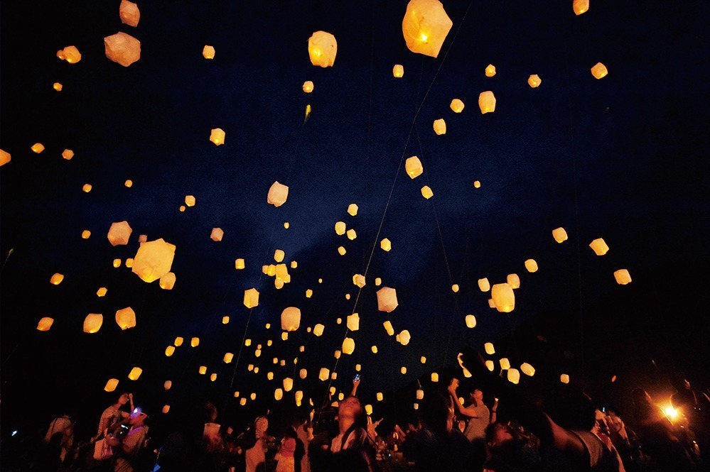 「スカイランタンナイトin 南伊豆」