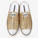 コンバース“リボン風”太幅シューレースのレディーススニーカー＆ミュールタイプのグリッタースニーカー｜写真29