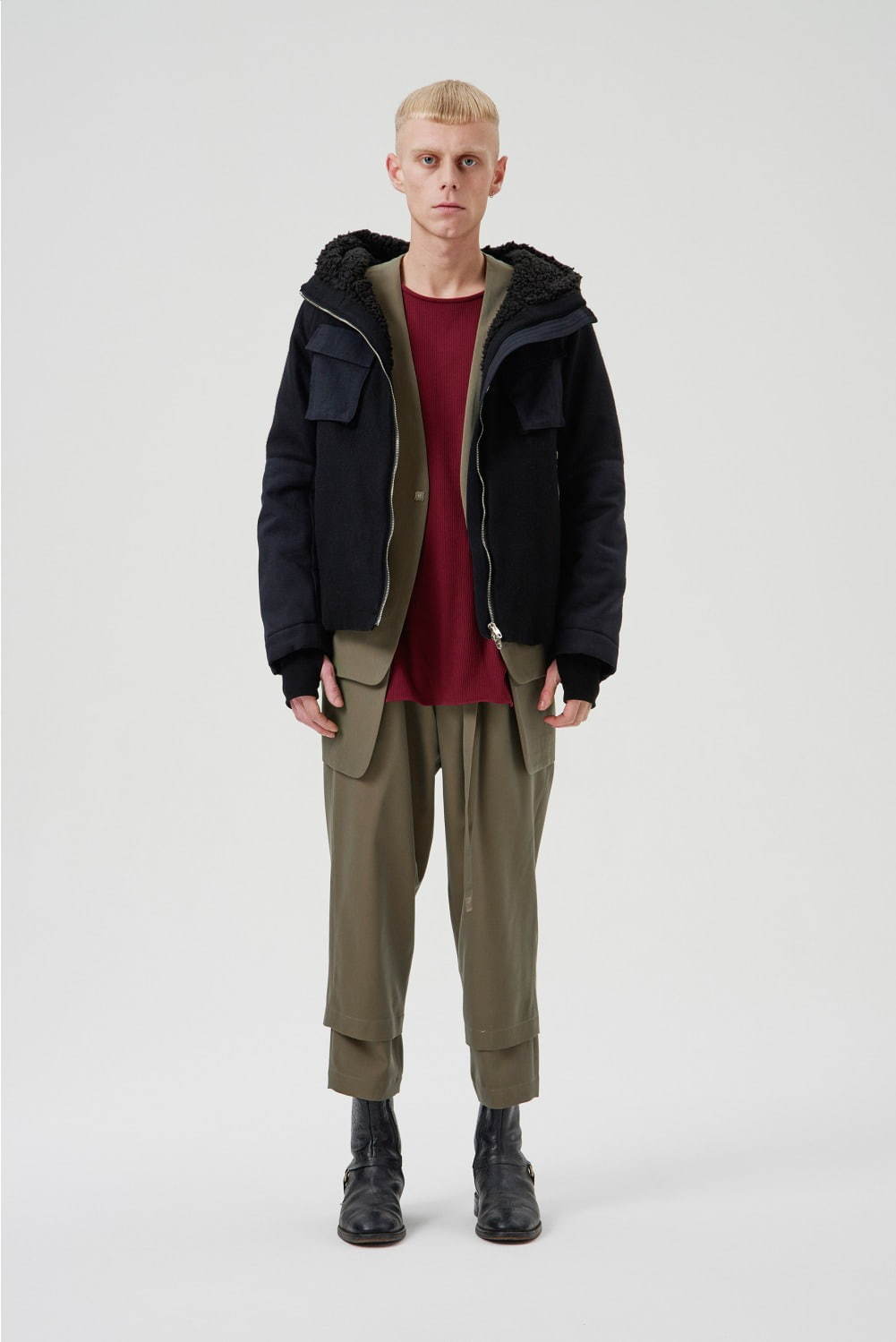 プラスターナ 2019-20年秋冬｜male ジャンプスーツ