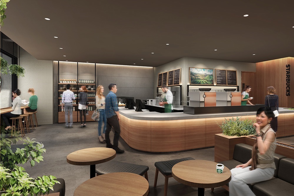 スタバが表参道ヒルズにエリア最大級店舗、“幸福感が増す”緑豊か