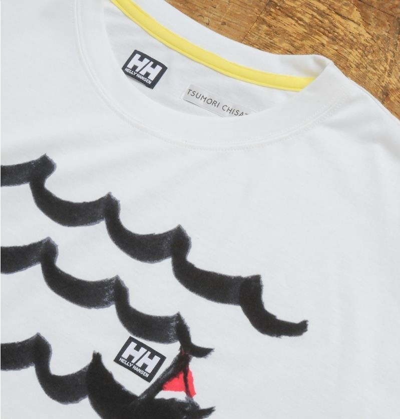 ヘリーハンセン×ツモリチサト、ナイル川と地中海の“波”を描いたTシャツ＆ワンピース｜写真1