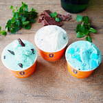 マリオジェラテリア「チョコミント祭」“鬼ミントゼリーや塊チョコ入り”チョコミントジェラート｜写真2