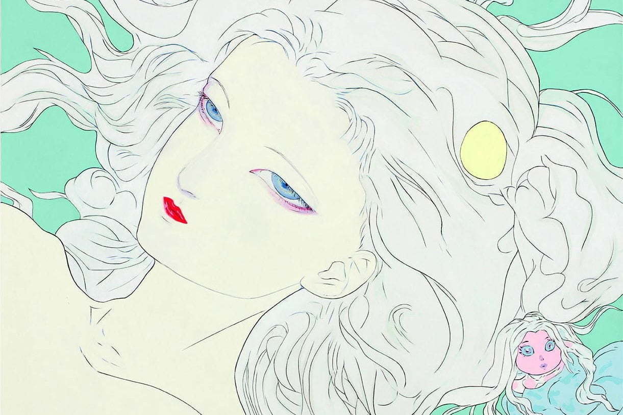 天野喜孝展「春夢譚」市ヶ谷・ミヅマアートギャラリーで - 多彩な手法で“春”を表現