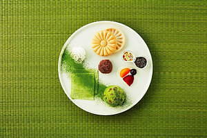 森永乳業“抹茶アイス”の限定カフェ「抹茶パルコ」広島・池袋に、ピノやMOWが和スイーツに｜写真3