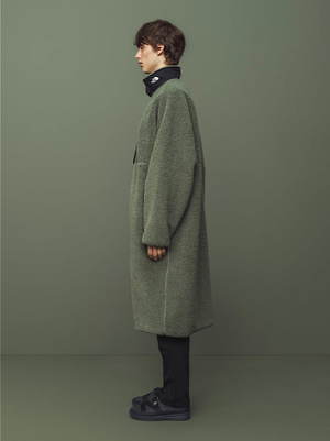 いします HYKE Tec Boa Coat ボアの通販 by よう2639's shop｜ハイク 