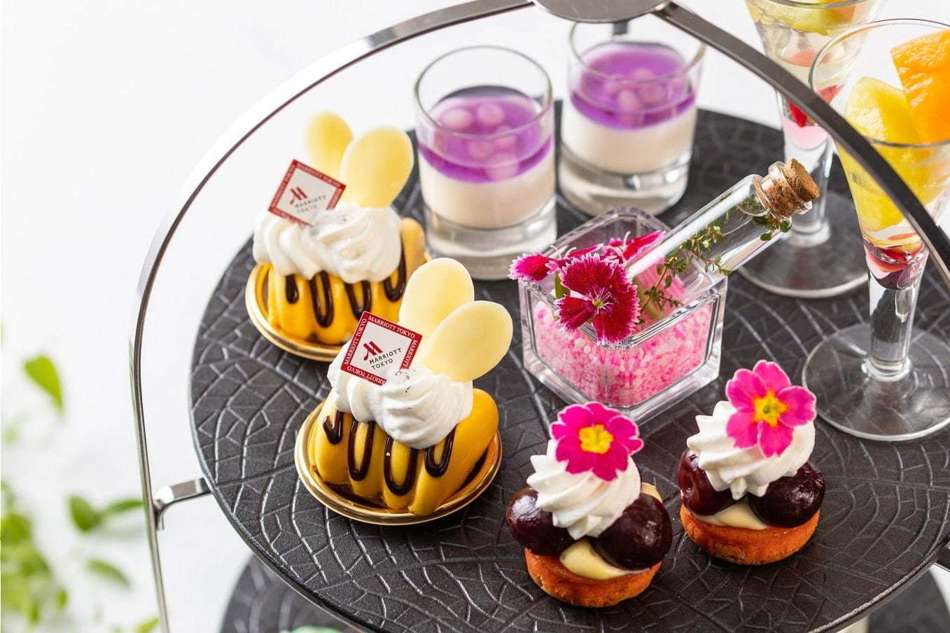 東京マリオットホテル「フローラル アフタヌーンティー」