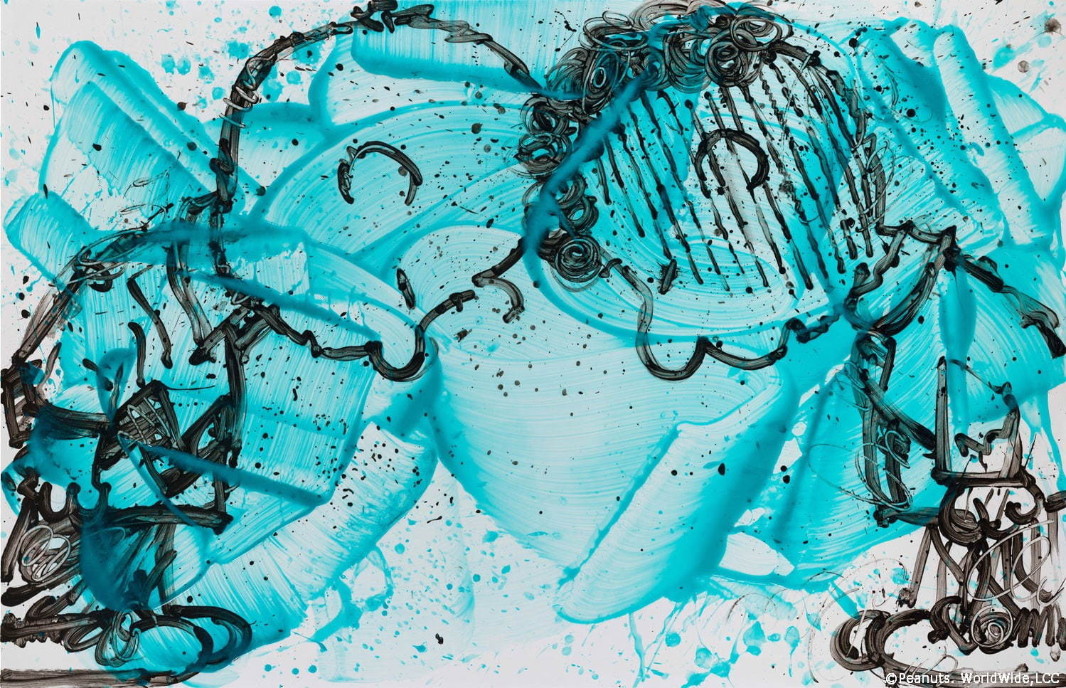 スヌーピーを世界で唯一自由に描ける画家「トム・エバハート」展示販売会が東京・福岡で開催｜写真3
