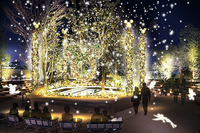 ディズニーと表参道原宿エリアの人気ショッピングビルがコラボ、クリスマスシーズンを盛り上げる | 写真