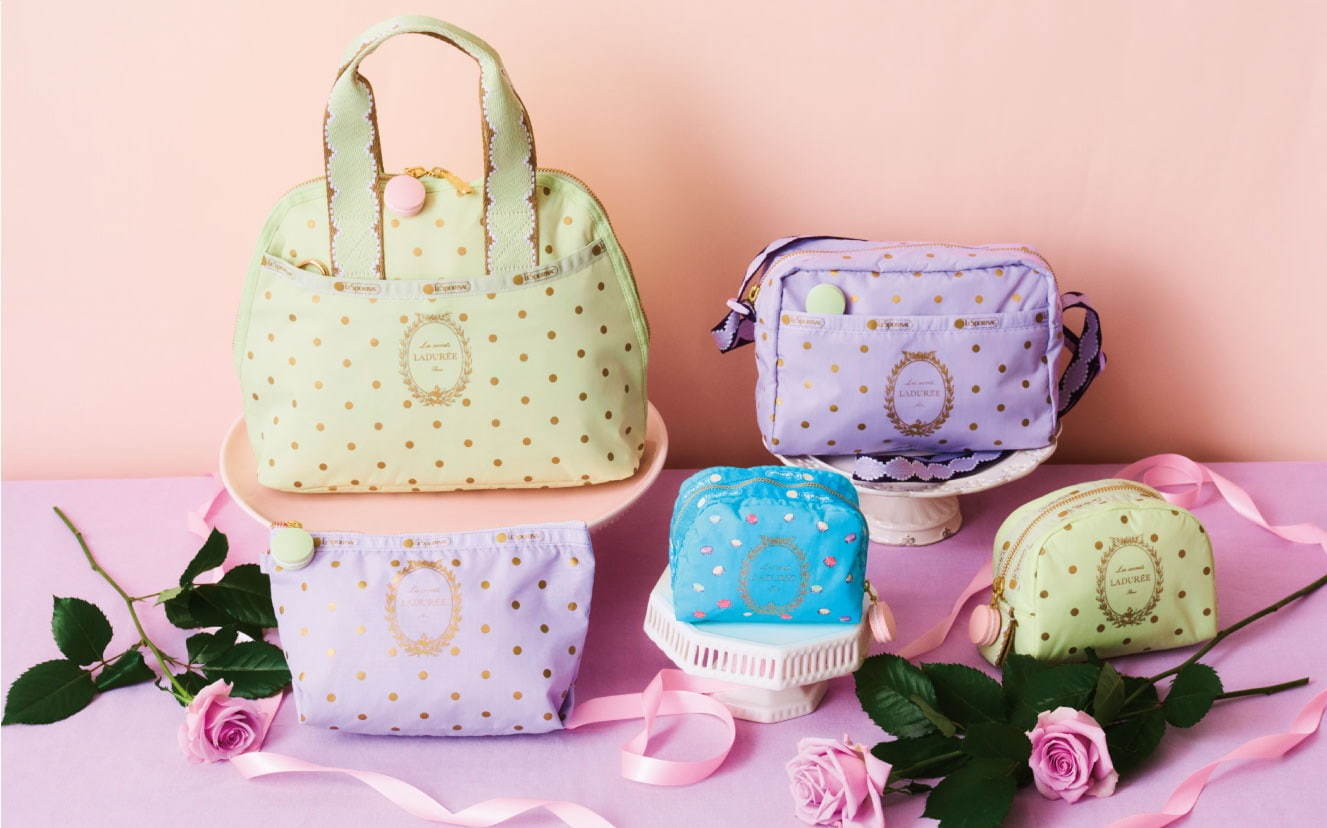 レスポートサック LADUREE ポーチ-